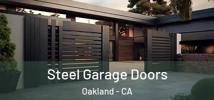 Steel Garage Doors Oakland - CA